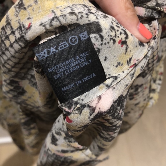 ISABEL MARANT Martin Snakeskin SILK Braided Tunic dress - Picture 11 of 12